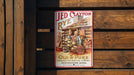 Jed Clayton Rye Whiskey Vintage Metal Poster - Speakeasy Decor, Classic Alcohol Ad