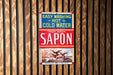 Sapon Soap Vintage Metal Poster - Classic Laundry Ad, Retro Soap Decor