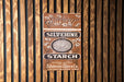 Silverine Starch Vintage Metal Poster - Retro Laundry Ad, Classic Starch Decor