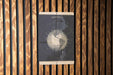 Vintage Earth Astronomy Metal Poster - Classic Earth Illustration, Educational Wall Art
