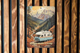 Travelling Because Murder is Wrong Metal Sign - Adventure Decor, Travel Humor, Road Trip, Wanderlust, Unique Gift