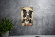 Victorian Portrait of Border Collie Metal Sign - Classic Dog Art, Pet Lover Gift, Vintage Decor, Canine Elegance, Heritage Breed Sign