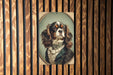 Victorian Portrait of a Charles Spaniel Metal Sign - Royal Dog Decor, Spaniel Lover Gift, Vintage Canine Art, Elegant Pet Portrait