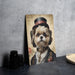 Victorian Portrait of a Shih Tzu Metal Sign, Elegant Dog Art, Vintage Pet Decor, Shih Tzu Lover Gift, Unique Wall Art