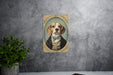 Victorian Portrait of a Beagle Metal Sign, Classic Dog Art, Vintage Home Decor, Beagle Owner Gift, Antique Pet Portrait