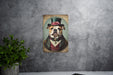 Victorian Portrait of a Bulldog Metal Sign, Antique Dog Art, Bulldog Lover Gift, Vintage Home Decor, Unique Pet Portrait