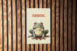 Arson Frog Metal Poster - Frog Humor, Unique Art, Quirky Decor, Nature Inspired, Wall Art
