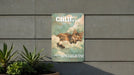 Chill Destination Metal Poster - Inspirational Quote, Relaxing Art, Positive Message, Zen Decor, Life Path
