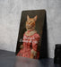 Destroy It All Kitten Metal Poster - Cute Chaos, Kitten Mischief, Home Decor, Whimsical Art, Playful Pet