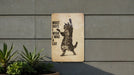 Wish I Was a Cat Metal Poster - Cat Envy, Feline Wish, Lazy Days, Peaceful Life, Animal Dream