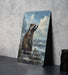 Crushing Existence Weight Metal Poster - Existential Thought, Deep Quote, Philosophical Art, Mind Burden, Reflective Decor