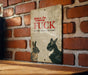 Everloving Fuck Metal Poster - Social Bewilderment, Edgy Question, Collective Frustration, Bold Statement, Reflective Decor