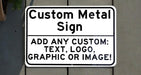Custom Parking Sign - Aluminum, Personalized for Home or Business, Parking Sign, Custom Signage, Aluminum Sign