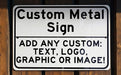 Custom Parking Sign - Aluminum, Personalized for Home or Business, Parking Sign, Custom Signage, Aluminum Sign