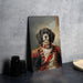 Victorian Portuguese Water Dog Metal Sign - Seafaring Companion, Noble Navigator, Aristocratic Sailor, Period Maritime Decor, Oceanic Breed