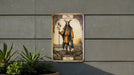 DND Style The Fool Wall Art Metal Sign - Fantasy Journey, Medieval Tarot, Adventurous Spirit, Role Play Imagery, Quest Beginnings