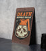 Death Before Decaf - Metal Sign - Gift For Coffee Lovers, Coffee Sign, Metal Wall Art, Kitchen Decor