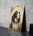 Victorian English Springer Metal Sign - Regal Spaniel, Aristocratic Charm, Period Dog Portrait, Noble Canine, Heritage Decor