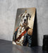 Victorian Great Dane Warrior Metal Sign - Majestic Protector, Regal Guardian, Noble Dane, Historical Fighter, Grand Canine Decor