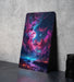 Cyberpunk Galaxy Sky Wall Art Metal Sign - Sci-Fi Cityscape, Neon Universe, Futuristic Decor, Space Aesthetic, Urban Stars