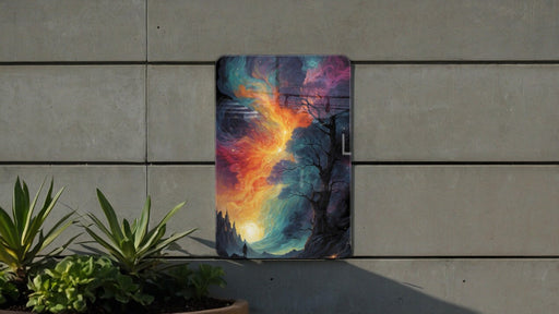 Fantasy Abstract Wall Art Metal Sign - Dreamy Landscape, Enchanted Art, Magical Scenery, Mystical Decor, Imagination Realm