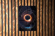 Fantasy Black Hole Galaxy Art Metal Sign - Cosmic Vortex, Space Mystery, Galactic Decor, Universe Portal, Astral Art
