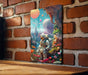 Colorful Fantasy Galaxy Wall Art Metal Sign - Vibrant Space, Cosmic Dreams, Sci-Fi Decor, Universe Imagination, Star Art