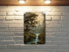 Fantasy Nature Wall Art Metal Sign - Enchanted Forest, Magical Landscape, Mystical Woods, Dreamy Scenery, Fairy Tale Decor