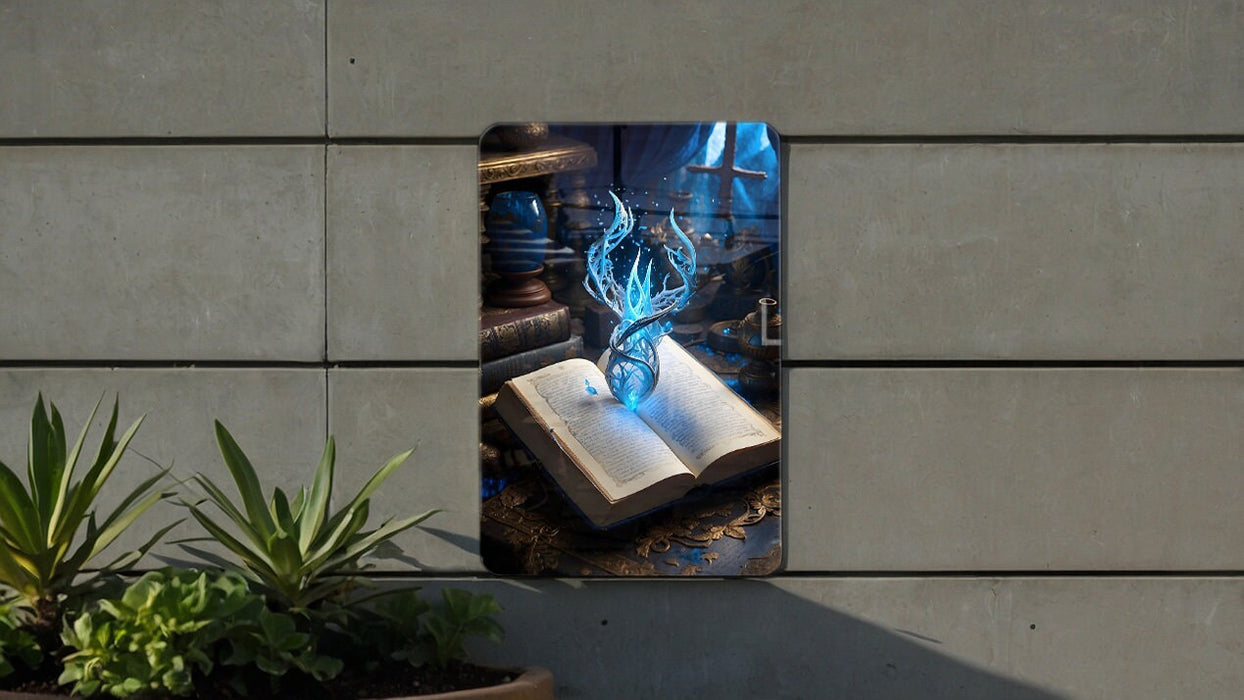 Fantasy Reading Wall Art Metal Sign - Enchanted Books, Magical Library, Literary Adventure, Storybook Charm, Dreamer's Escape