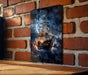 Fantasy Ship Clouds Wall Art Metal Sign - Floating Vessel, Dreamy Skies, Airborne Adventure, Cloudscape Journey, Mystic Voyage