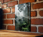 Foggy Jungle Nature Wall Art Metal Sign - Misty Wilderness, Enchanted Forest, Mysterious Landscape, Nature's Mystery, Serene Jungle