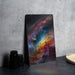 Colorful Galaxy Wall Art Metal Sign - Cosmic Decor, Space Art, Universe Painting, Sci-Fi Beauty, Astral Design