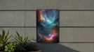 Colorful Universe Wall Art Metal Sign - Cosmic Decor, Space Art, Galaxy Design, Sci-Fi View, Astral Beauty