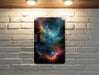 Colorful Universe Wall Art Metal Sign - Cosmic Decor, Space Art, Galaxy Design, Sci-Fi View, Astral Beauty