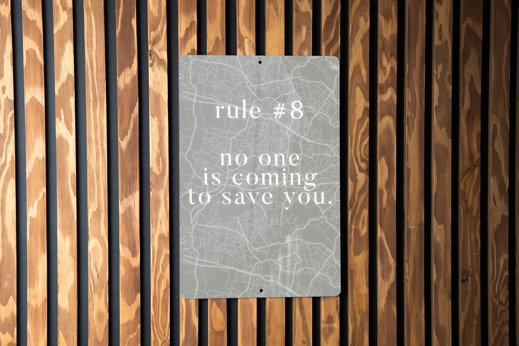 a sign that is on the side of a building