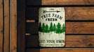 Vintage Christmas Metal Sign, Christmas Tree Farm, Christmas Decor, Merry Christmas Sign, Christmas Vintage, Rustic Christmas