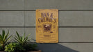 Star Wars Metal Sign, Hans, Chewie, Mancave/Bar Sign, Star Wars Whiskey, Vintage Style Sign