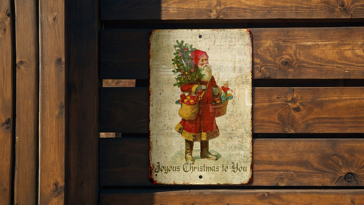 Vintage Christmas Metal Sign, Merry Christmas, Christmas Decor, Merry Christmas Sign, Christmas Vintage, Rustic Christmas