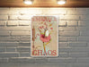 Embrace Chaos - Metal Sign - Funny Frog Art, Wall Art, Vintage Style Wall Art, Cute Frog, Funny Gift