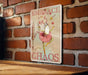 Embrace Chaos - Metal Sign - Funny Frog Art, Wall Art, Vintage Style Wall Art, Cute Frog, Funny Gift