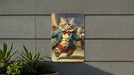 Tell Your Cat I Said Pspsps Metal Sign, Cat Lover Decor, Whimsical Cat Call, Funny Feline Art, Quirky Wall Decor