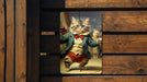 Tell Your Cat I Said Pspsps Metal Sign, Cat Lover Decor, Whimsical Cat Call, Funny Feline Art, Quirky Wall Decor