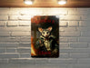 Embrace Chaos Opossum Metal Sign, Funny Opossum Decor, Chaos Humor, Quirky Animal Art, Eccentric Home Decor
