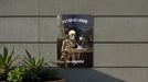 As Far As I Know I'm Delightful' Funny Skeleton Decor Metal Sign, Humorous Home Decor, Skeleton Humor, Quirky Wall Art, Gothic Chic