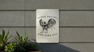 Cluck Around and Find Out - Metal Sign - Chicken 'Coup' - Funny Gift, Mothers Day Gift, Fathers Day Gift, Funny Chicken Sign