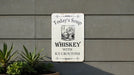 Today's Soup Is Whiskey With Ice Croutons Metal Sign - Humorous Bar Decor, Whiskey Lovers Gift, Funny Kitchen Art, Unique Wall Sign