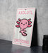 Axolotl Crossing Metal Sign, Cute Pet Decor, Animal Crossing Sign, Unique Home Decor, Wall Art
