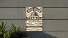 Bee Hive Starch Metal Poster - Vintage Laundry Sign, Retro Starch Advertisement