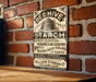 Bee Hive Starch Metal Poster - Vintage Laundry Sign, Retro Starch Advertisement