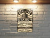 Bee Hive Starch Metal Poster - Vintage Laundry Sign, Retro Starch Advertisement